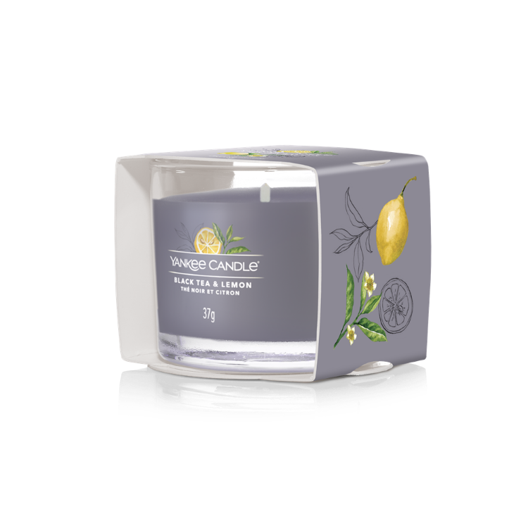 Immagine di Black Tea & Lemon Signature Filled Votive