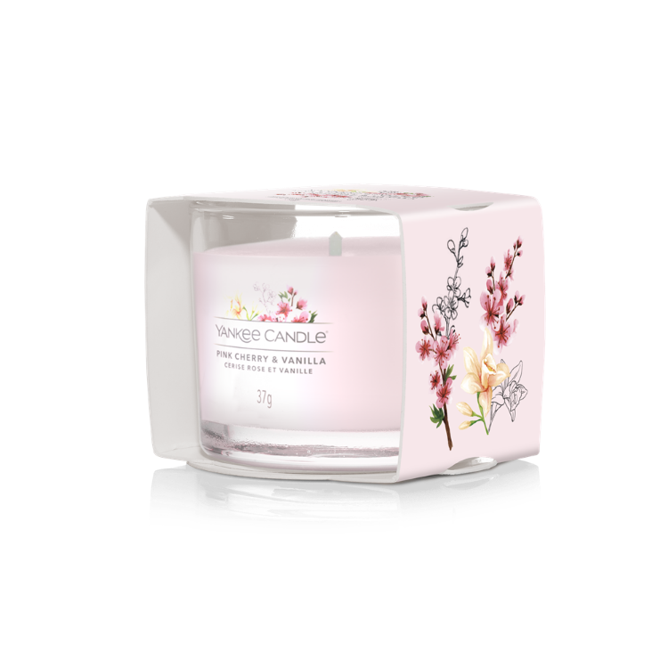 Bild von Pink Cherry & Vanilla Signature Filled Votive