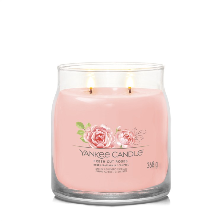 Bild von Fresh Cut Roses Signature Medium Jar