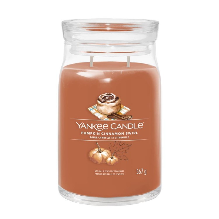 Image de Pumpkin Cinnamon Swirl Signature Large Jar