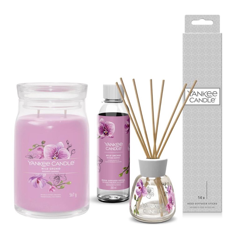 Immagine di Wild Orchid Signature Diffuser & Candle Set