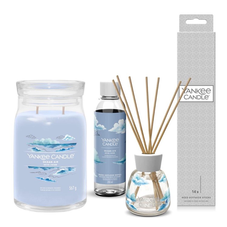 Image de Ocean Air Signature Diffuser & Candle Set