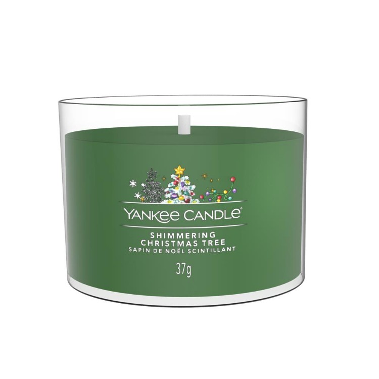 Bild von Shimmering Christmas Tree Signature Filled Votive