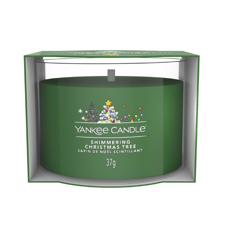 Bild von Shimmering Christmas Tree Signature Filled Votive