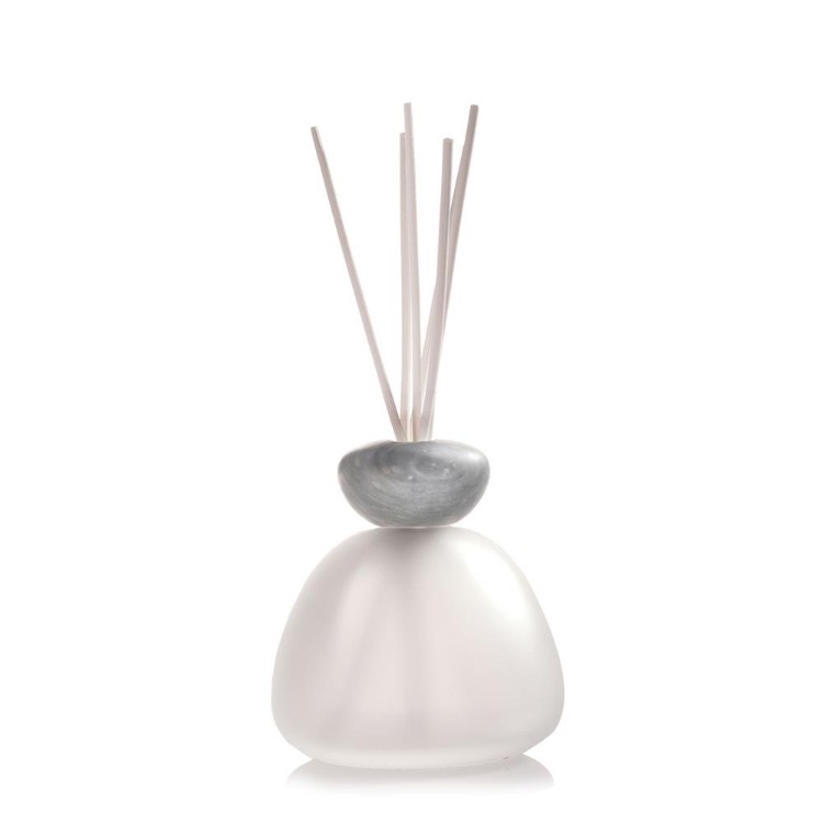 Image de Marble Glass Diffuser Frosted Grey Cap