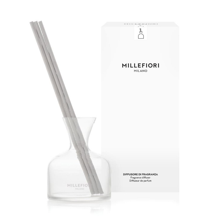 Bild von Vase Fragrance Diffuser White Glass